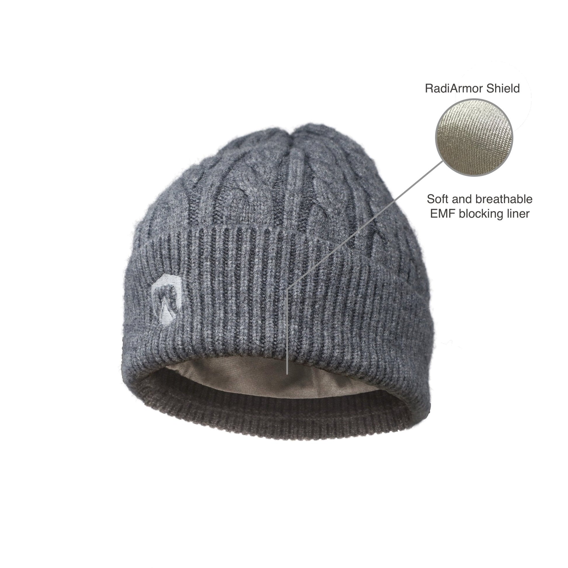 EMF Blocking Knit Beanie - RadiArmor